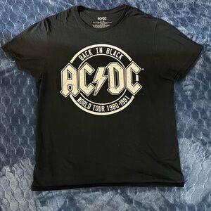 AC/DC Black and White World Tour Tee